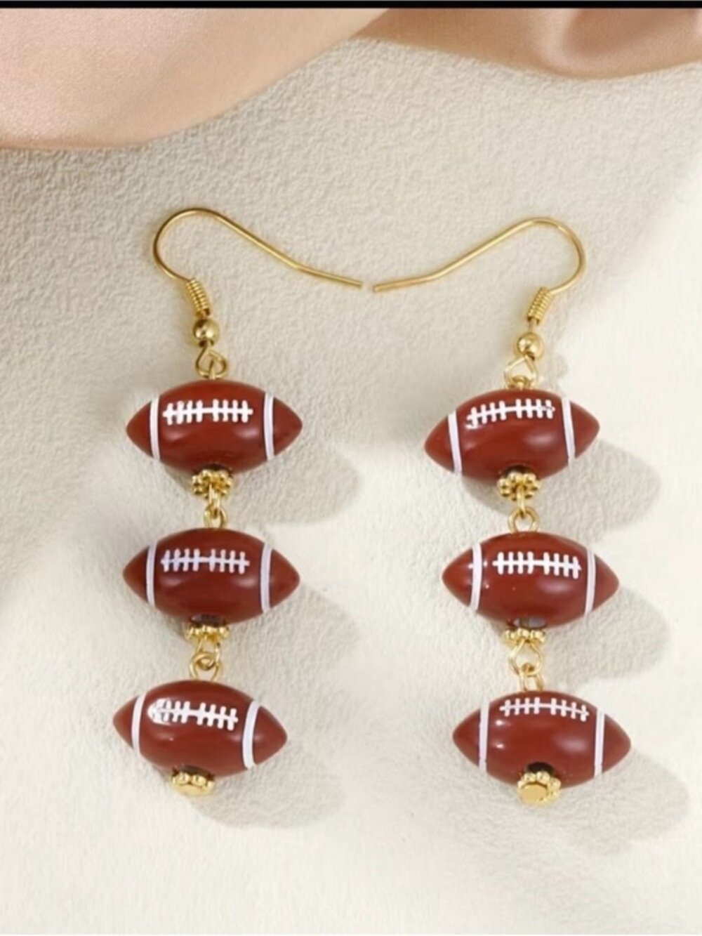 Football 🏈 earrings